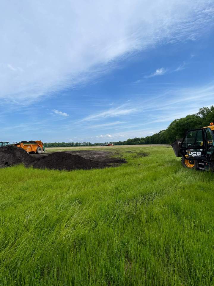 Travaux agricoles d’épandage d’amendements organiques - Le Loiret