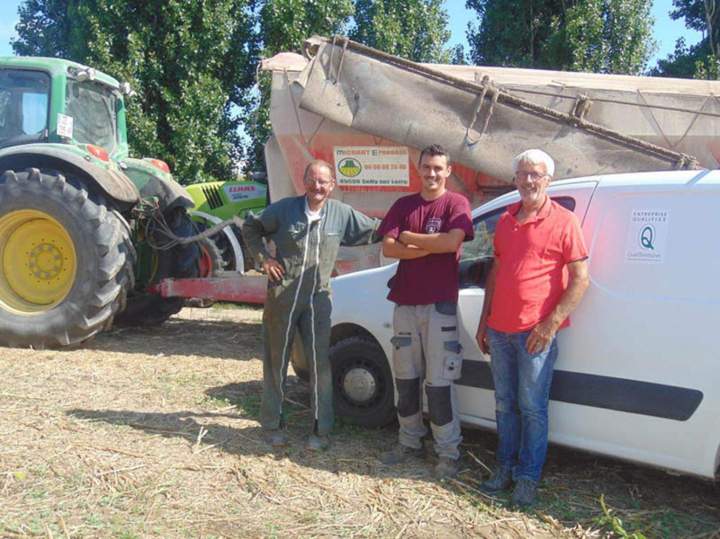 Travaux d’épandage d’amendements calciques - Le Loiret